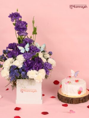 Eustoma Cream Combo